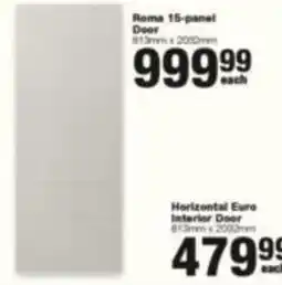 Build It Roma 15-panel Door offer