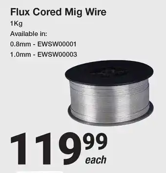 Flux Cored Mig Wire
