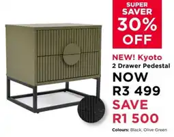 Dial a Bed Forty Winks 2 Drawer Pedestal offer