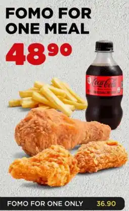 Hungry Lion Fried Chicken with Fries and Coca-Cola offer