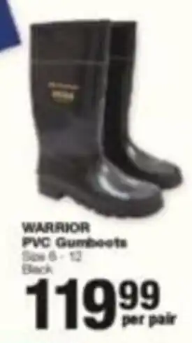 Build It WARRIOR PVC Gumboots offer