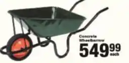 Build It Concrete Wheelbarrow offer