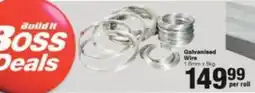Build It Galvanised Wire offer