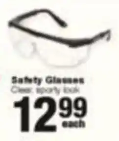 Build It Safety Glasses offer