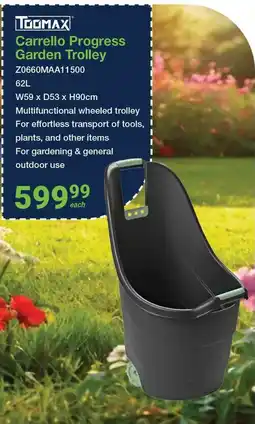Mica TOOMAX Carrello Progress Garden Trolley offer
