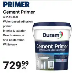 Mica Duram Cement Primer offer