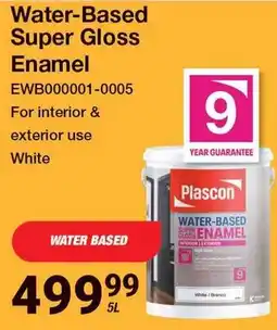 Mica Plascon Water-Based Super Gloss Enamel offer