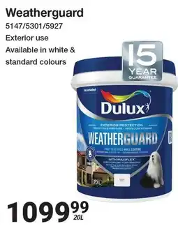 Mica Dulux Weatherguard offer
