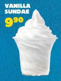 Hungry Lion Vanilla Sundae offer