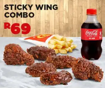 Hungry Lion Sticky Wing Combo offer