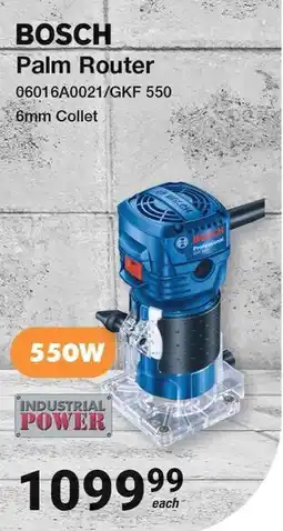 Mica BOSCH Palm Router offer