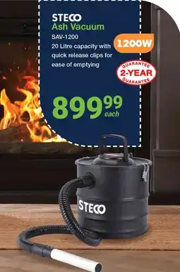 Mica STECO Ash Vacuum offer