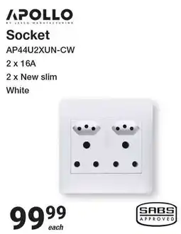 Mica Apollo Socket offer