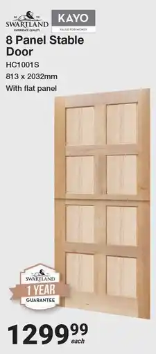 Mica KAYO 8 Panel Stable Door offer