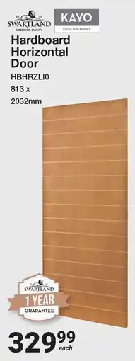 Mica KAYO Hardboard Horizontal Door offer