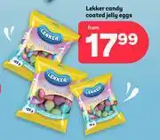 PEP Lekker Candy Coated Jelly Eggs (Priced From)-70g/125g offer