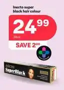 PEP Inecto Super Black Hair Colour-28ml offer