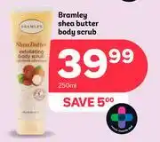 PEP Bramley Shea Butter Body Scrub-250ml offer