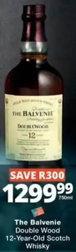 Checkers Liquor Shop The Balvenie Double Wood 12-Year-Old Scotch Whisky offer
