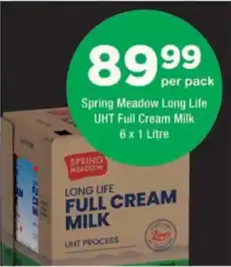 OK Foods Spring Meadow Long Life UHT Full Cream Milk offer