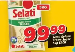 OK Foods Selati Golden Brown Sugar offer
