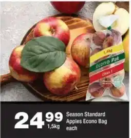 OK Foods Season Standard Apples Econo Bag offer