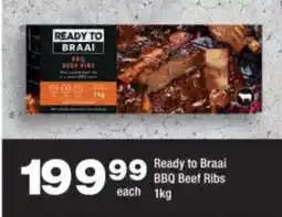 OK Foods Ready to Braai BBQ Beef Ribs offer