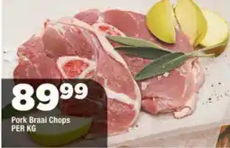 OK Foods Pork Braai Chops offer