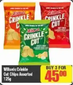 Big Save Willard's Crinkle Cut Chips Assorted offer