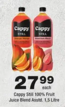 OK Foods Cappy Still 100% Fruit Juice Blend Assorted offer