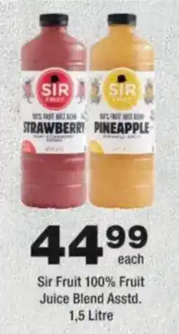 OK Foods Sir Fruit 100% Fruit Juice Blend Assorted offer