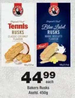OK Foods Bakers Rusks offer