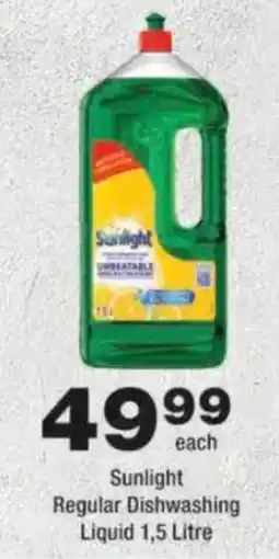 OK Foods Sunlight Regular Dishwashing Liquid offer