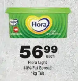 OK Foods Flora Light 40% Fat Spread offer
