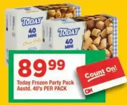 OK Foods Today Frozen Party Pack offer