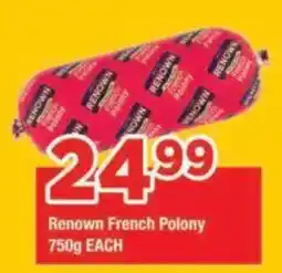 OK Foods Renown French Polony offer