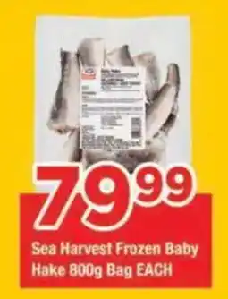 OK Foods Sea Harvest Frozen Baby Hake offer