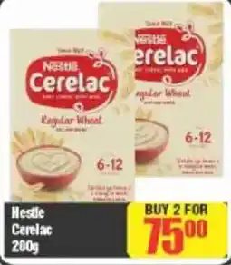 Big Save Nestle Cerelac Regular Wheat offer