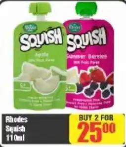 Big Save Rhodes Squish offer