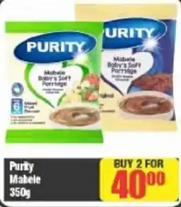 Big Save Purity Mabele Baby's Soft Porridge offer