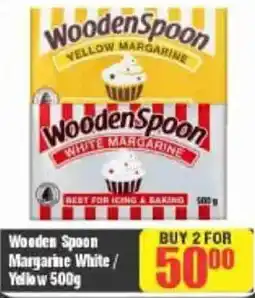 Big Save Wooden Spoon Margarine White / Yellow offer