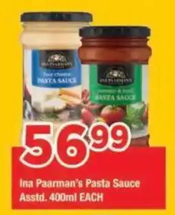 OK Foods Ina Paarman's Pasta Sauce Assorted offer