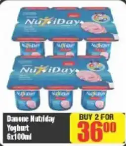Big Save Danone Nutriday Yoghurt offer