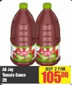 Big Save All Joy Tomato Sauce offer