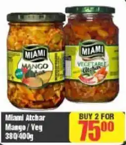 Big Save Miami Atchar Mango / Veg offer