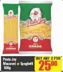 Big Save Pasta Joy Macaroni or Spaghetti offer