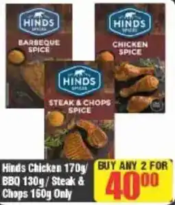 Big Save Hinds Spices offer