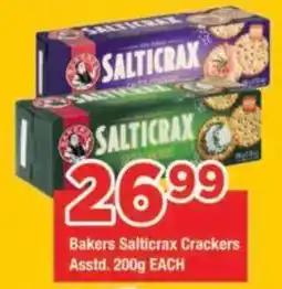 OK Foods Bakers Salticrax Crackers offer