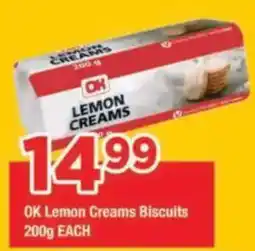 OK Foods OK Lemon Creams Biscuits offer