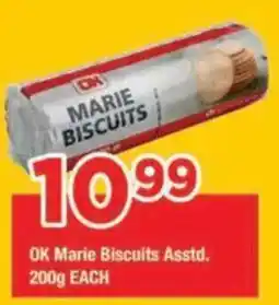 OK Foods OK Marie Biscuits Assorted offer